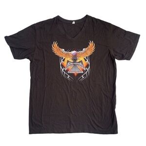 Vintage Choppers Motorcycle shirt Vintage Y2K Mens Shirt 2XL Eagle